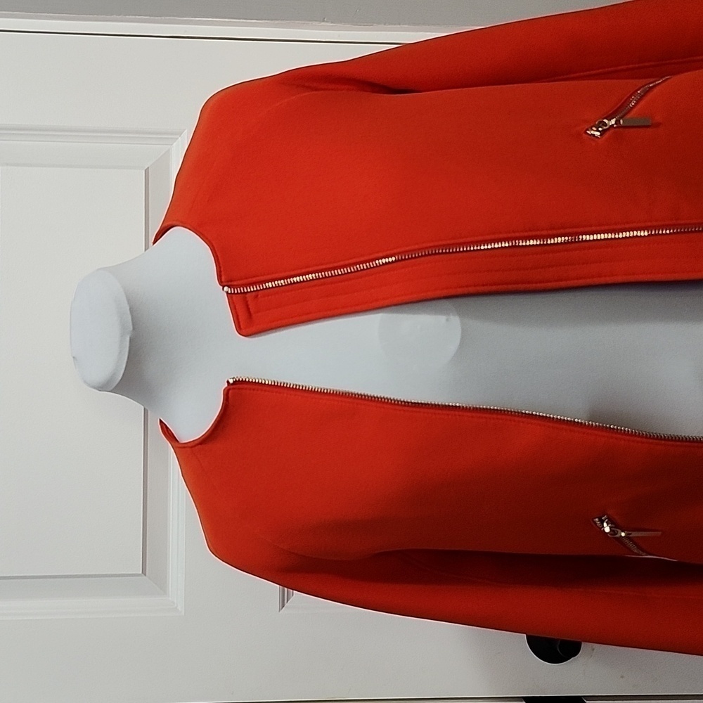 H&M Orange golden all lined jacket - Picture 6 of 11
